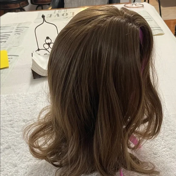 Luxurious Chestnut Brown Women's Wig